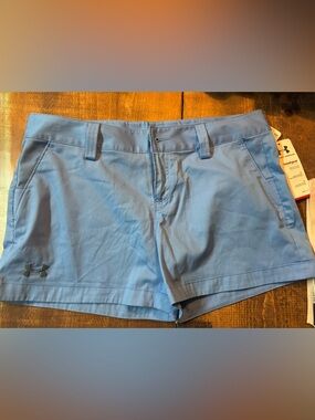 Under Armour Light Blue Women's Flat Front Shorts